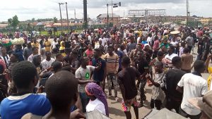 ENDSARS protesters in Osogbo