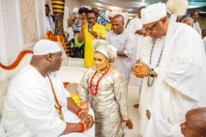 Ooni and his new bride