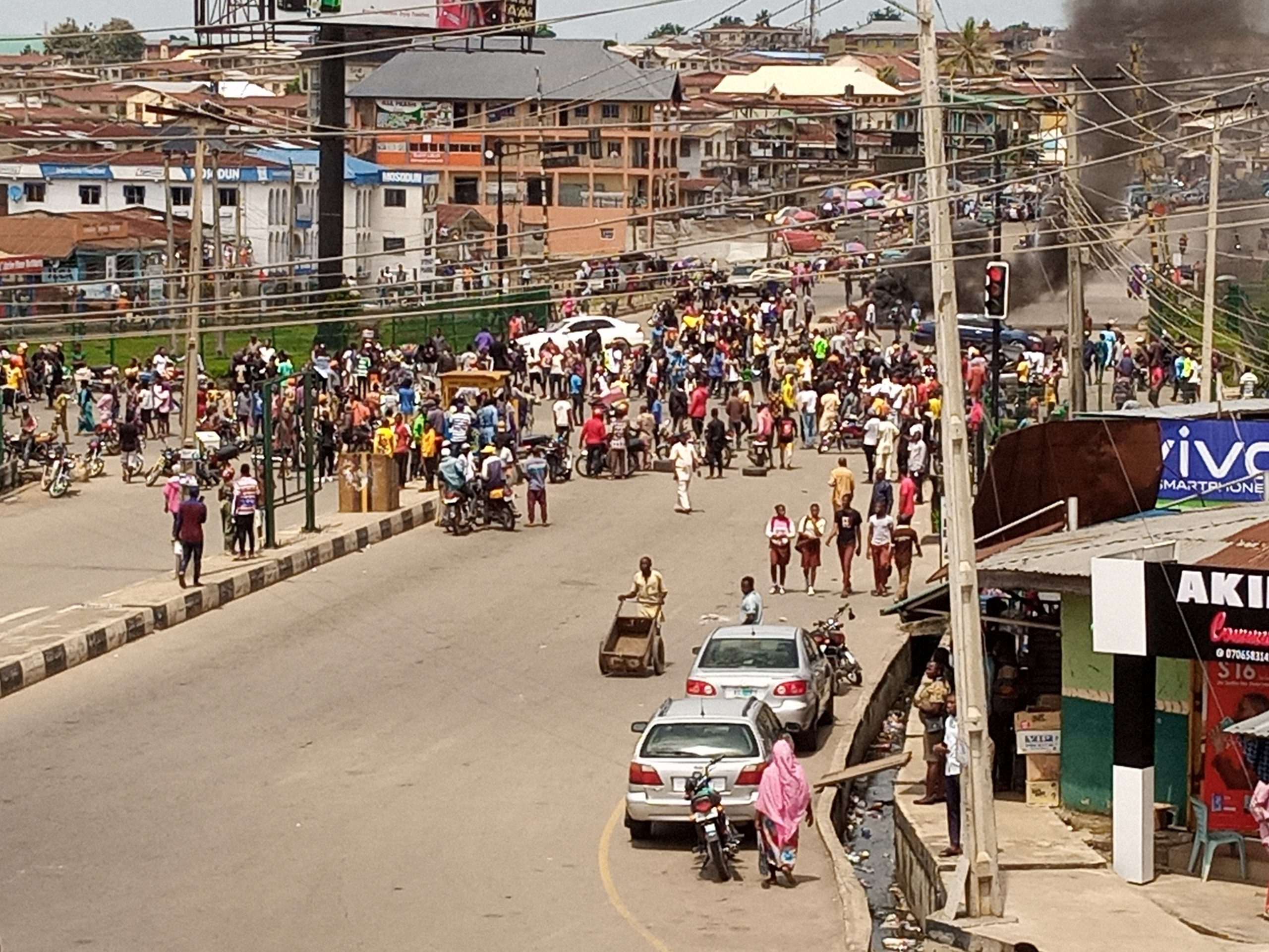 ENDSARS protesters in Osogbo