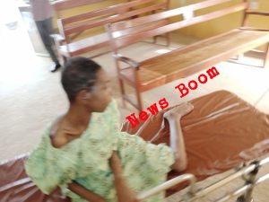 Opeyemi at the State Hospital for treatment