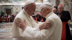 Pope Francis and Pope Emeritus Benedict