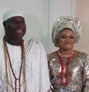 Ooni of Ife and new wife